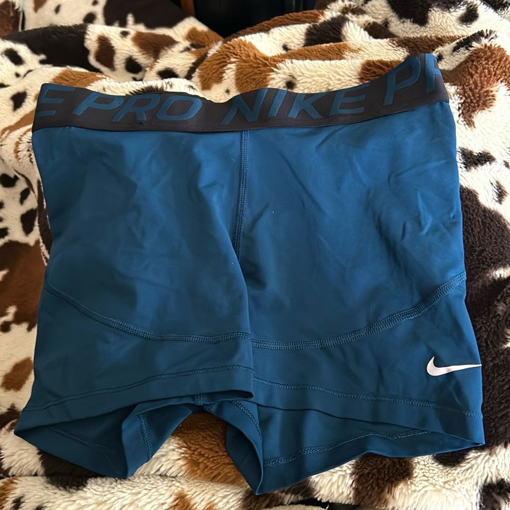 blue nike pros
